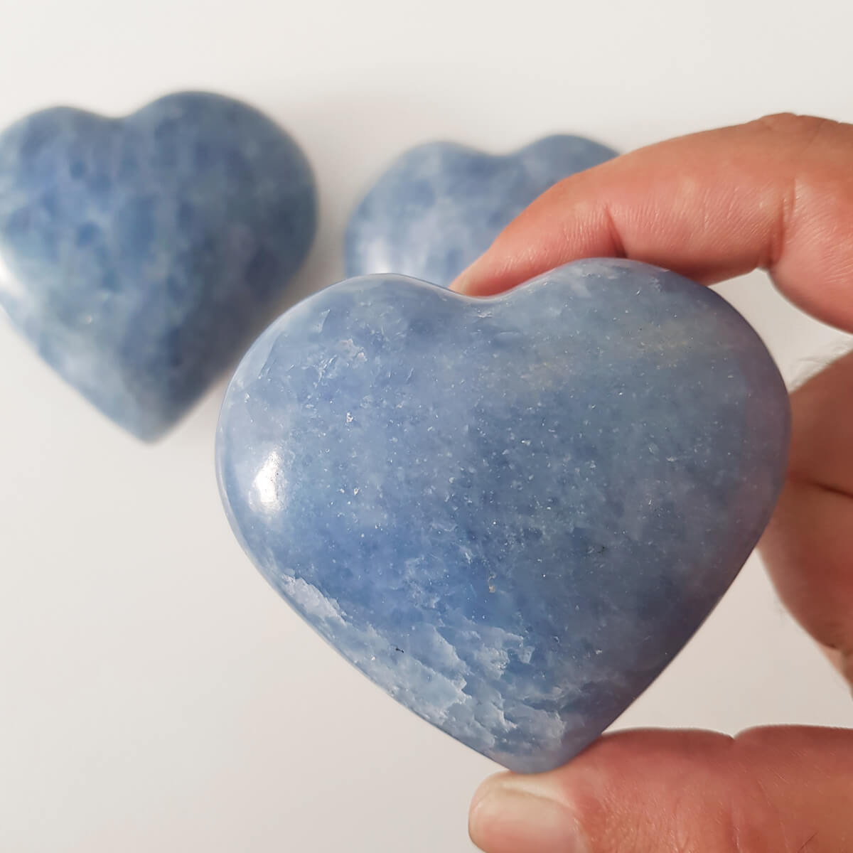 corazón de calcita grande