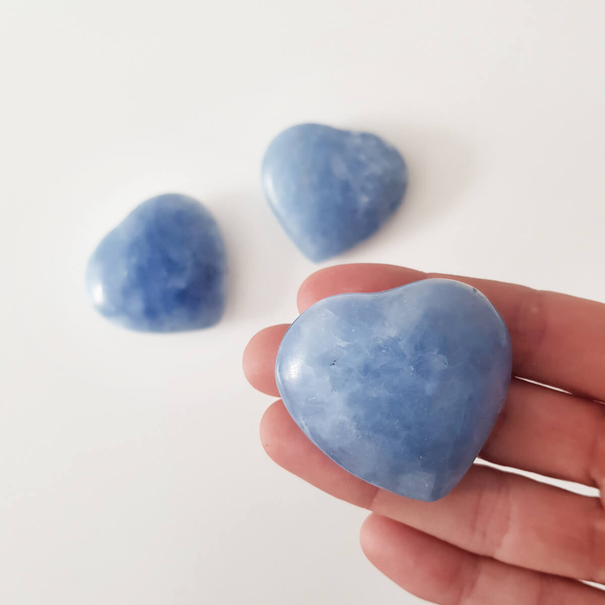 corazón de calcita pequeño