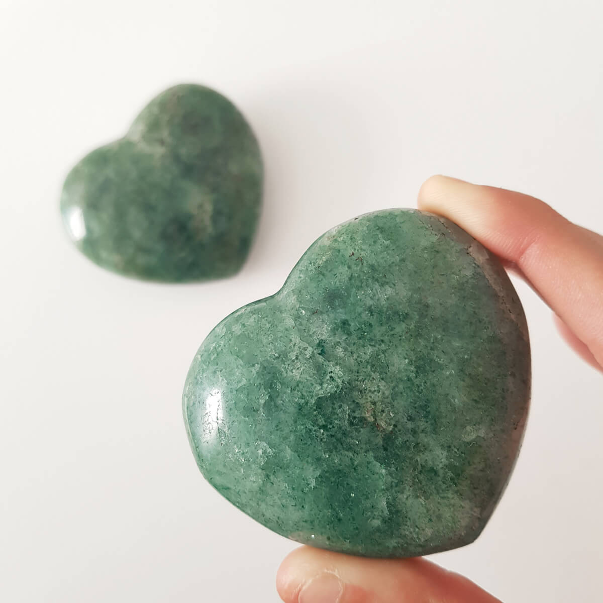 corazón de fucsita mediano