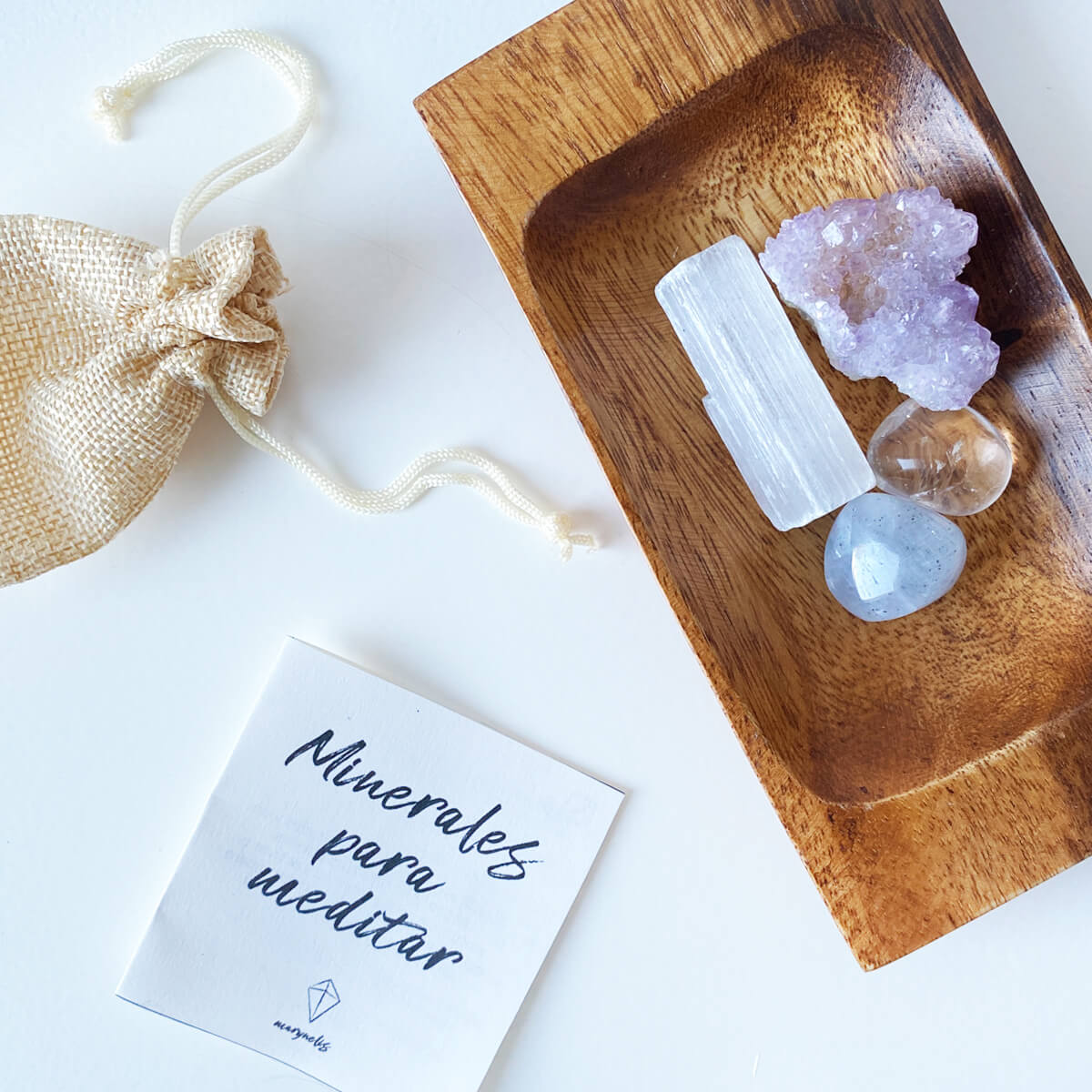 minerales para meditar