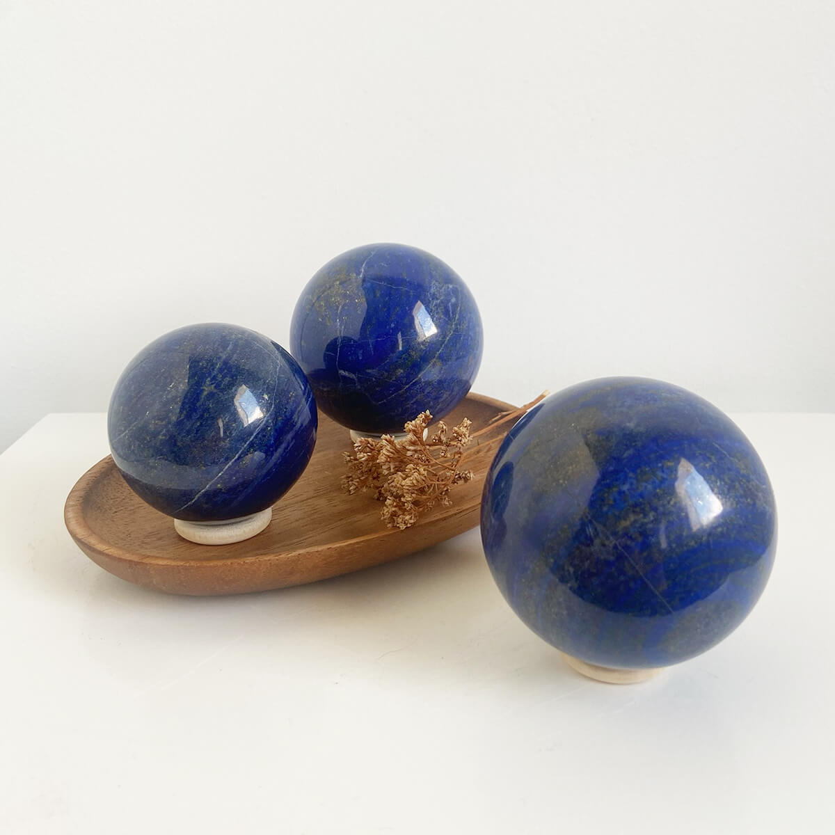 Esfera de lapislázuli grande