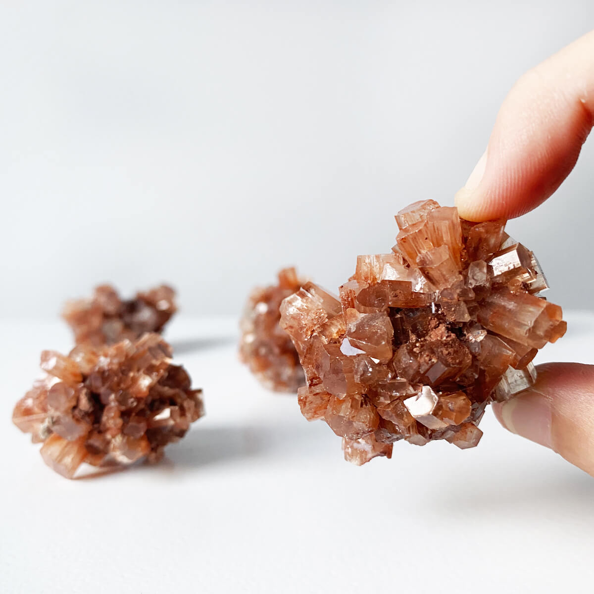 aragonito mediano estrellado