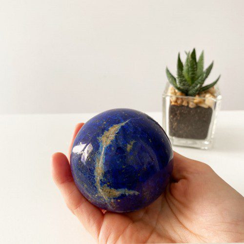 esfera de lapislázuli grande extra