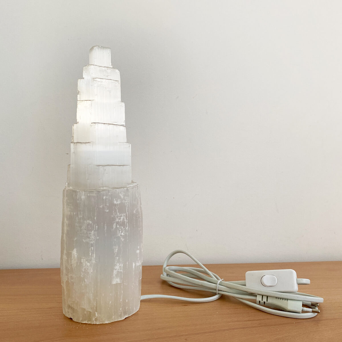 lámpara de selenita grande marynelis