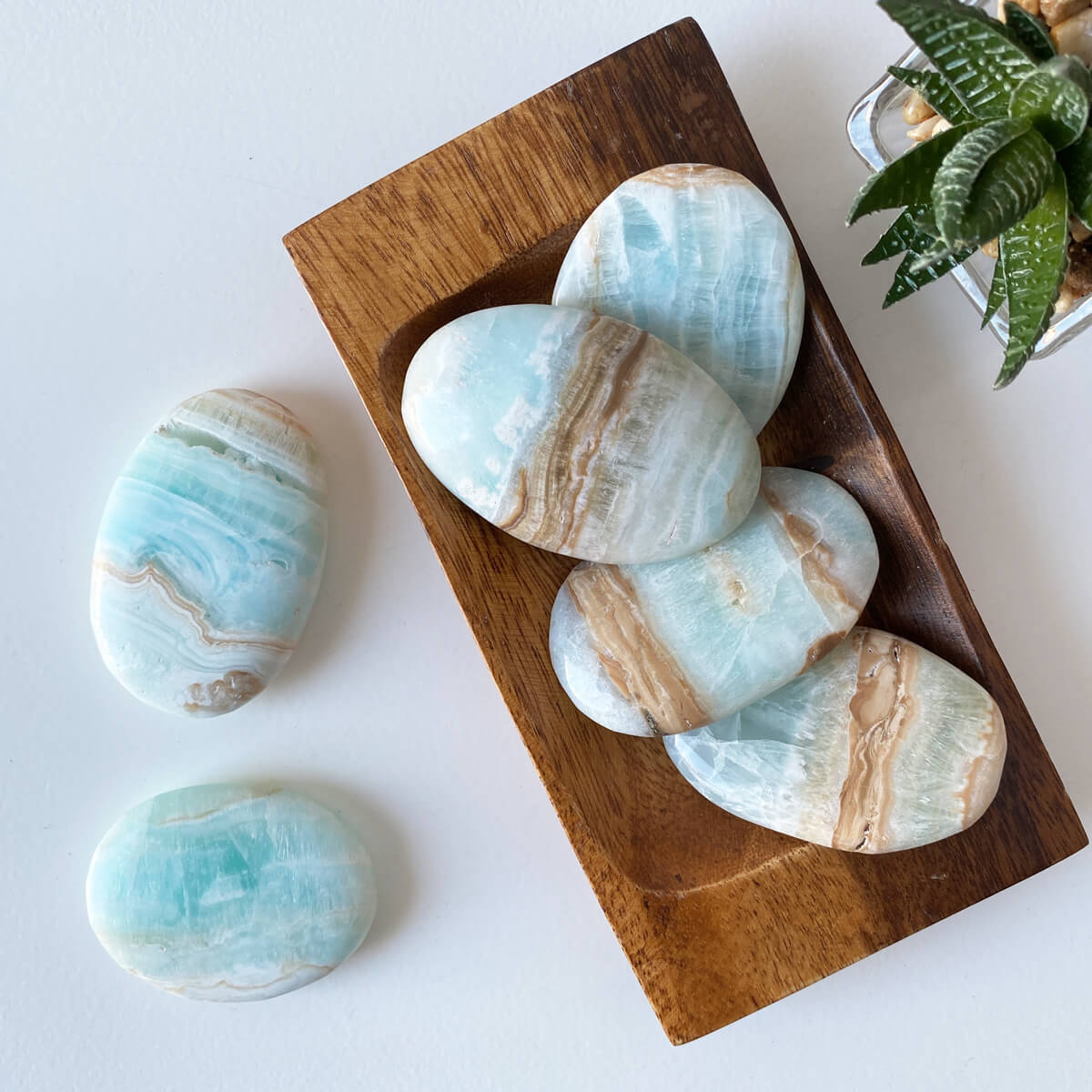 rodado de calcita caribe mediano