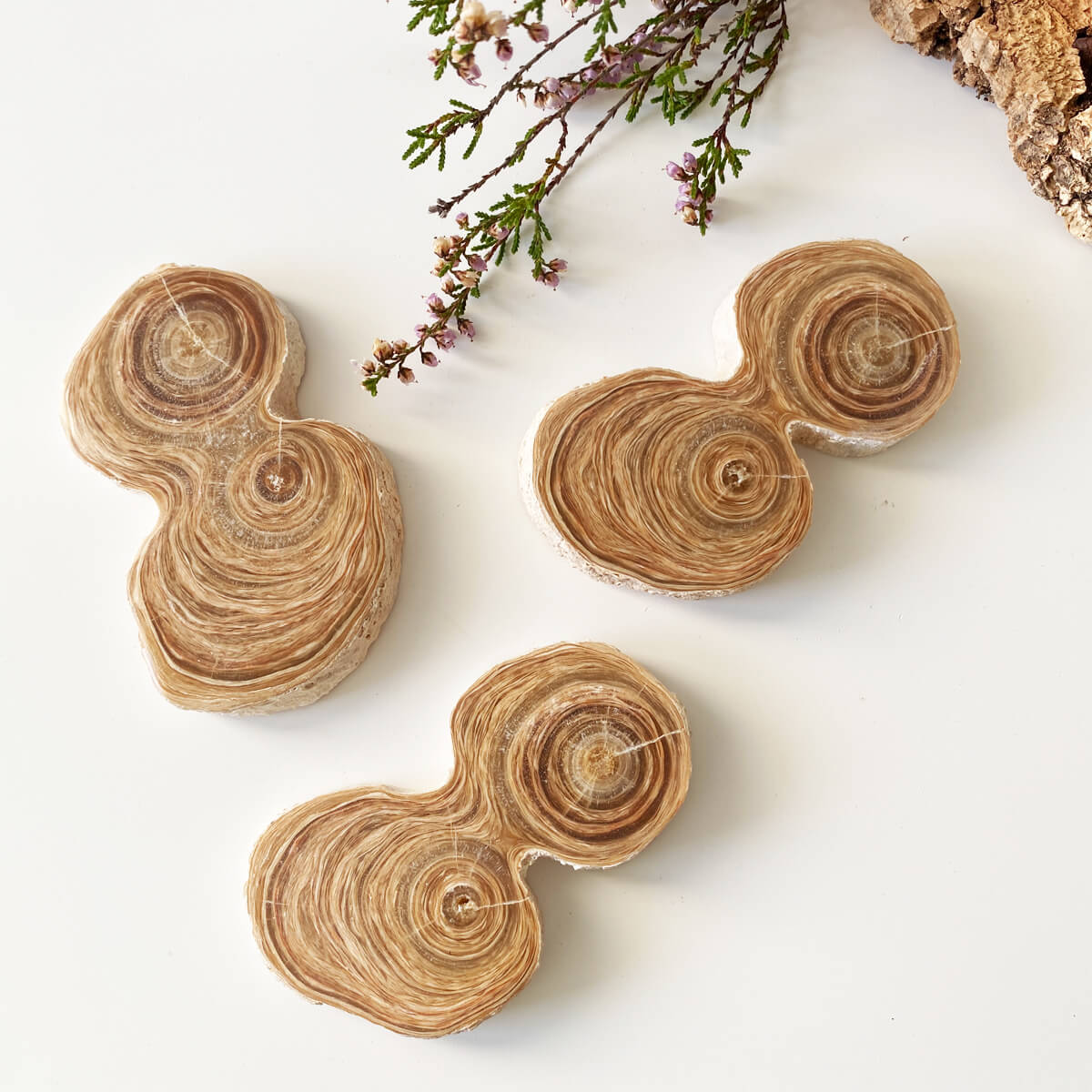 aragonito veteado doble