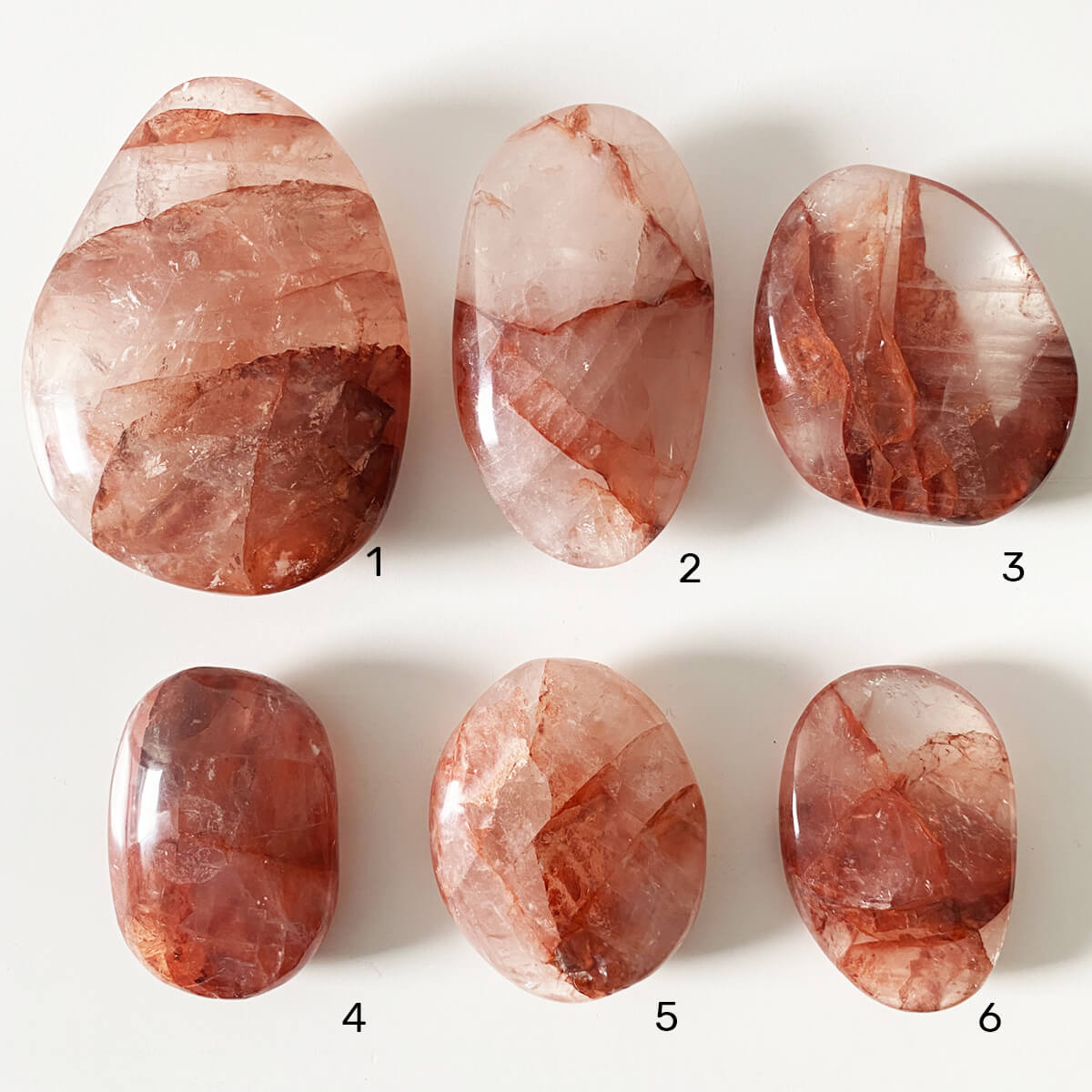 rodado de cuarzo sanador fresa