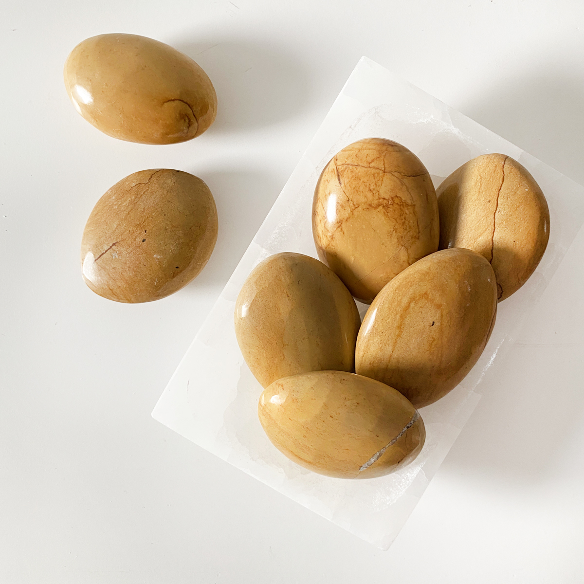 rodado de jaspe amarillo