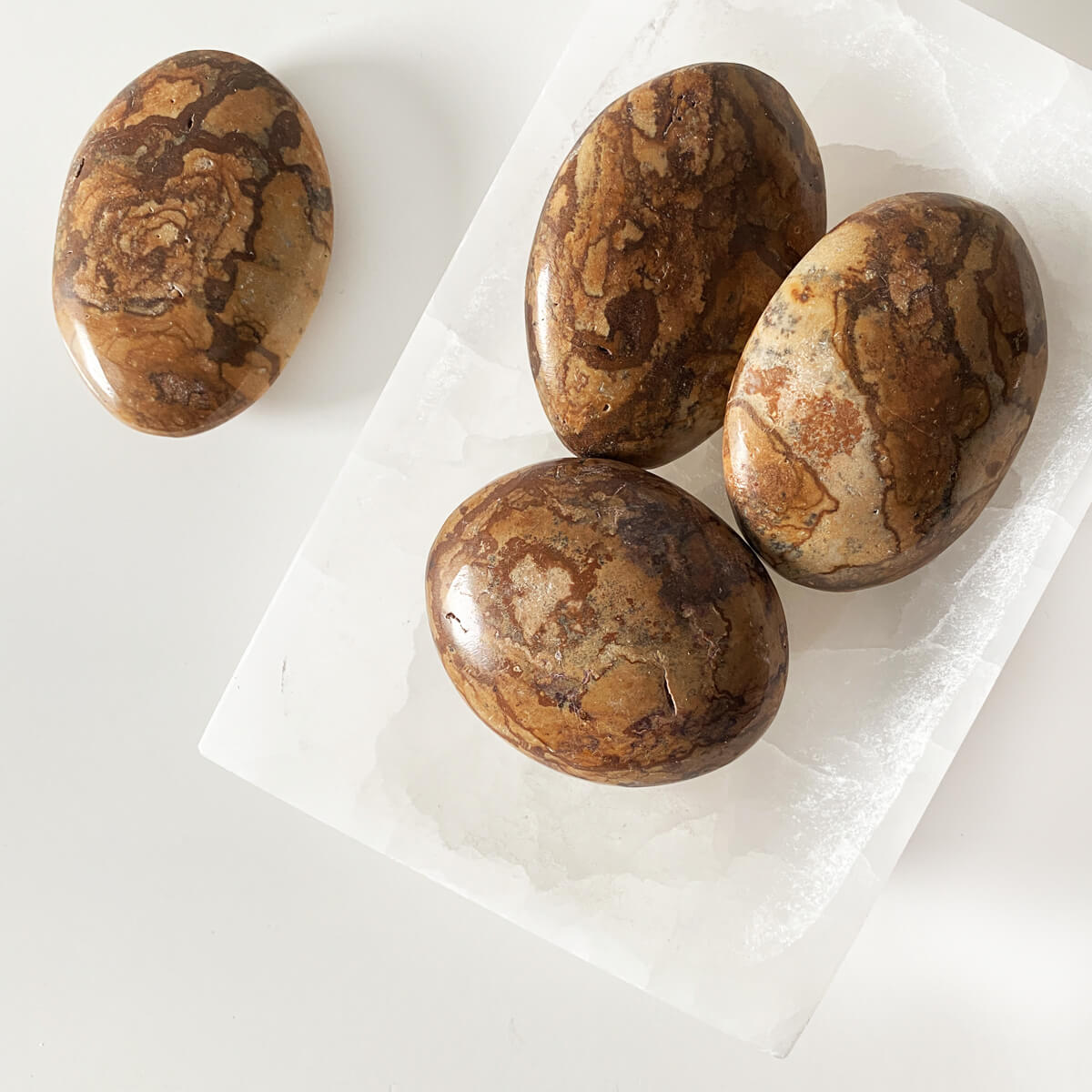 rodado de jaspe chocolate