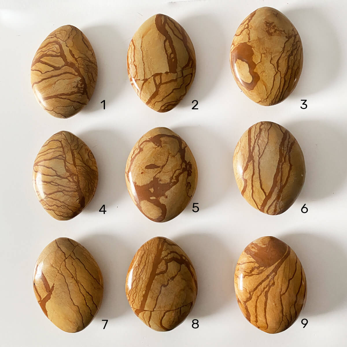 rodado de jaspe paisina pulido