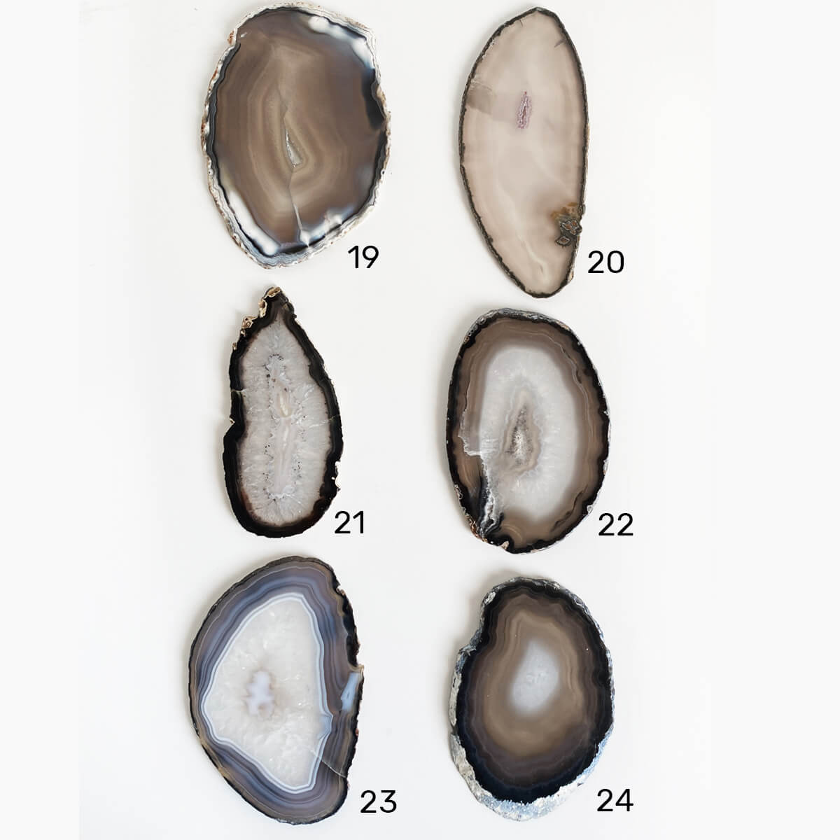 ágatas de corte medianas 3