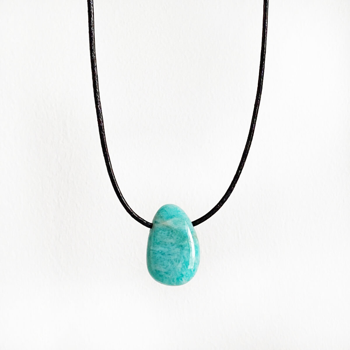 colgante de amazonita extra