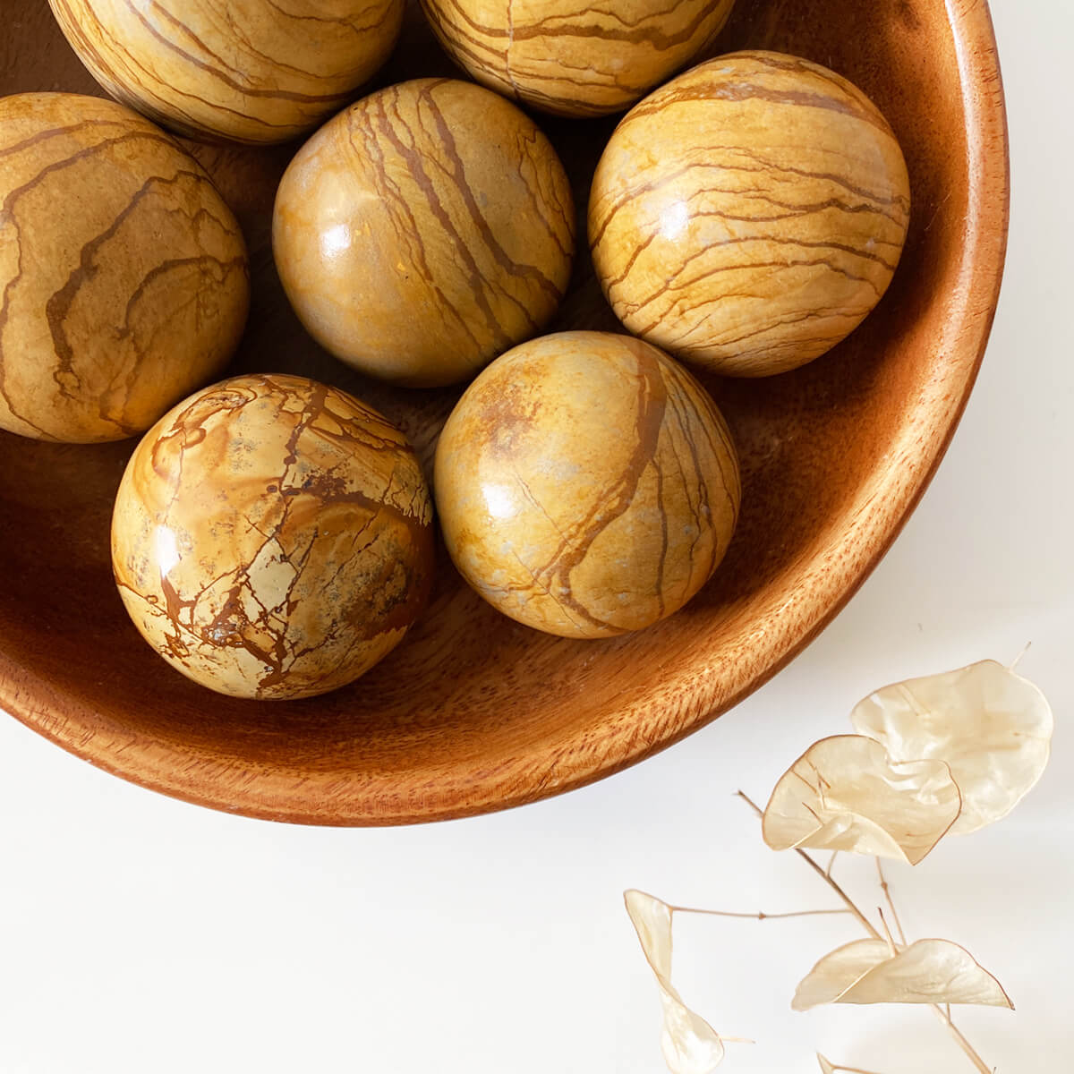 esfera de jaspe paisina pequeña