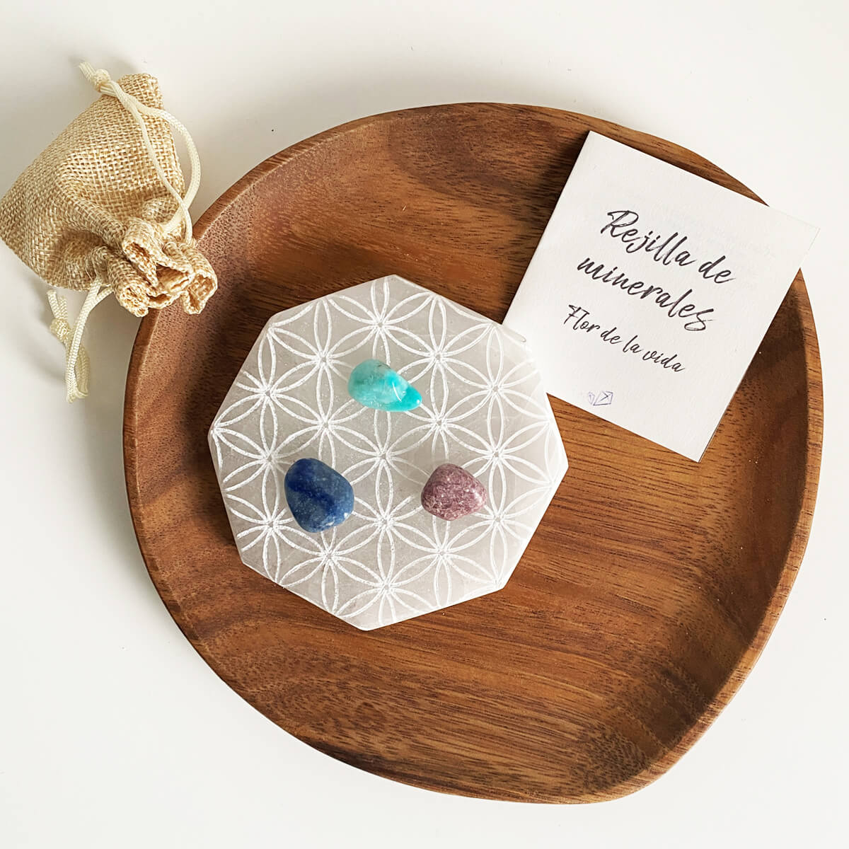 rejilla energética flor de la vida