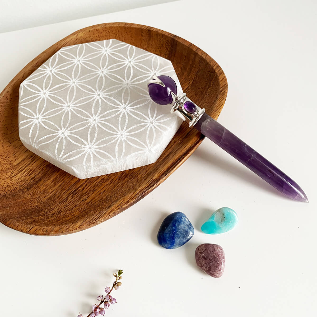 vara de poder de amatista