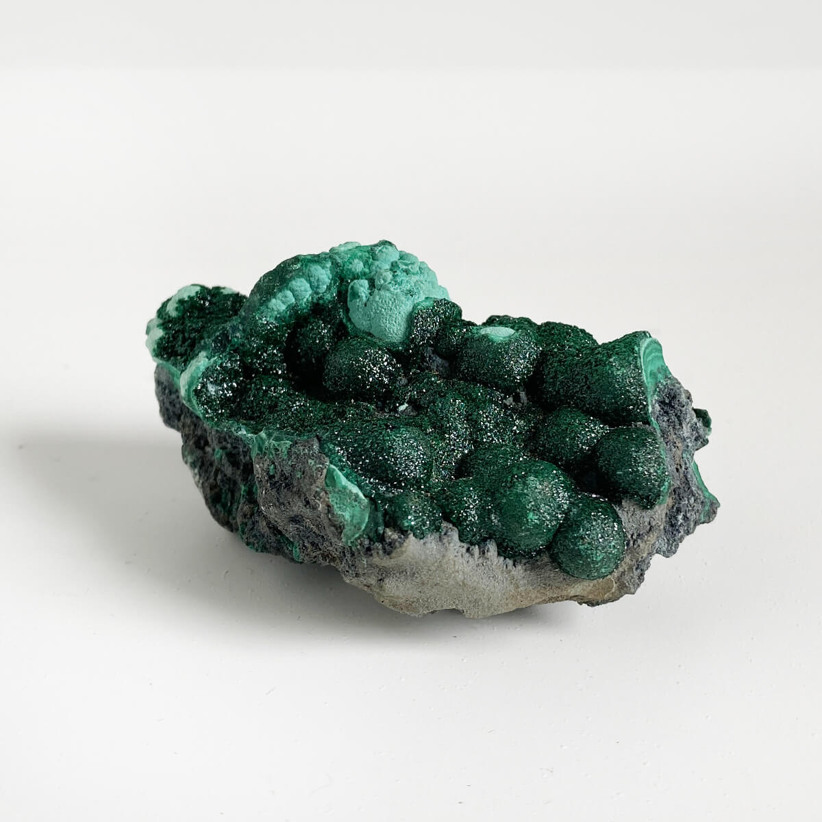 drusa malaquita natural