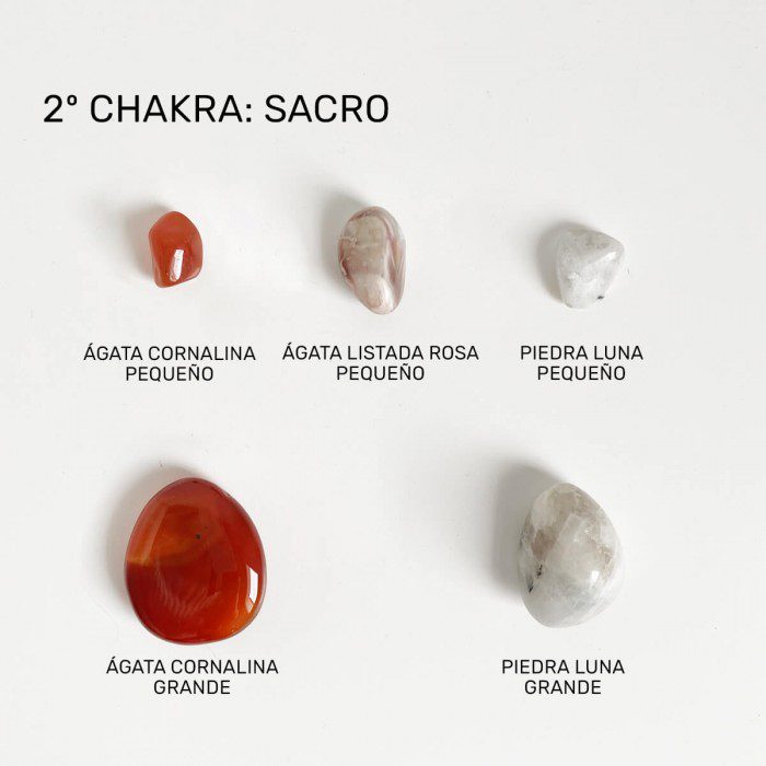 minerales para el chakra sacro