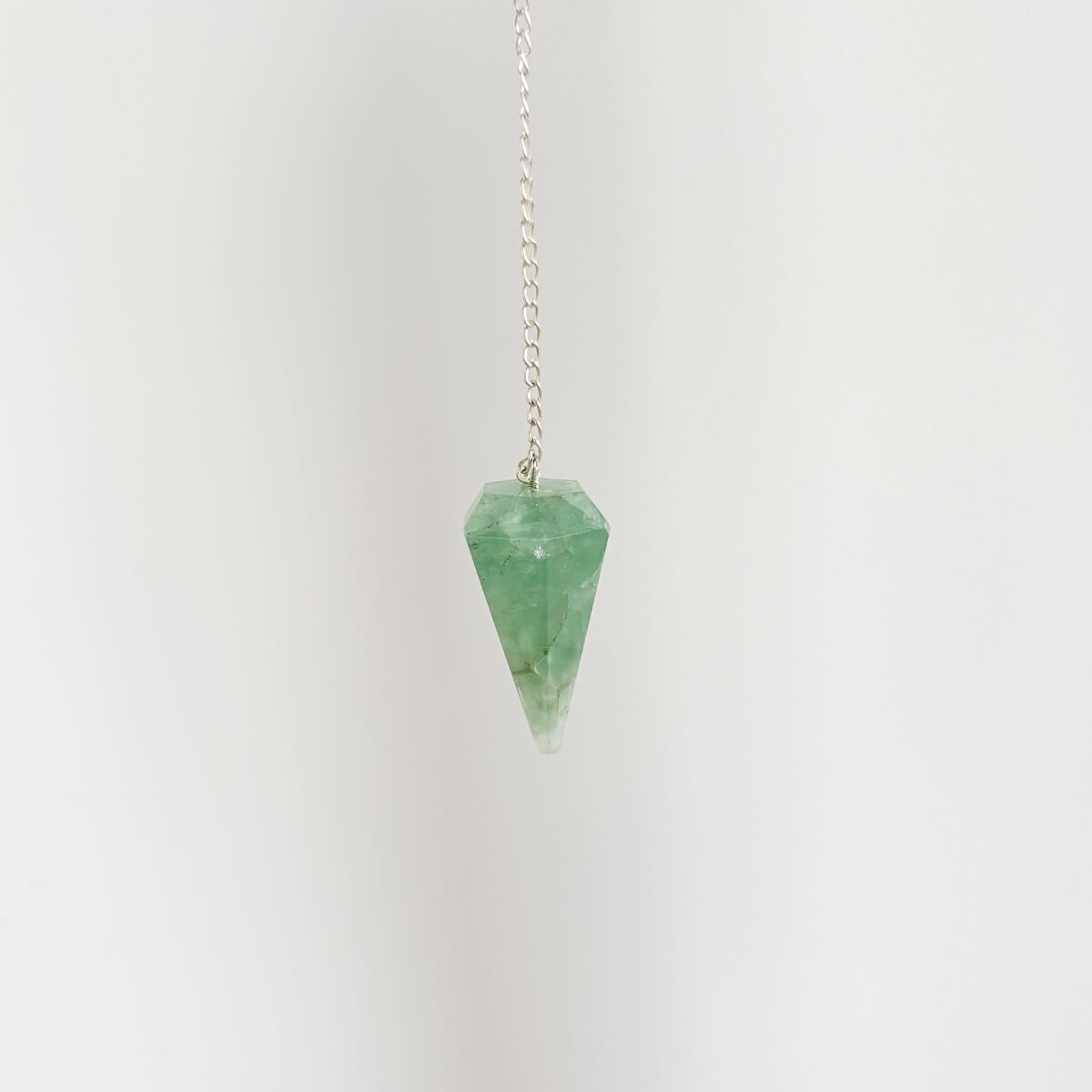 péndulo de fluorita