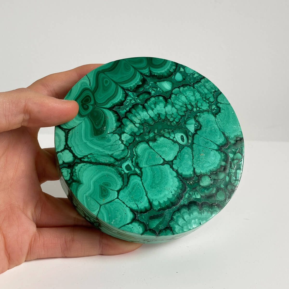 placa de malaquita extra