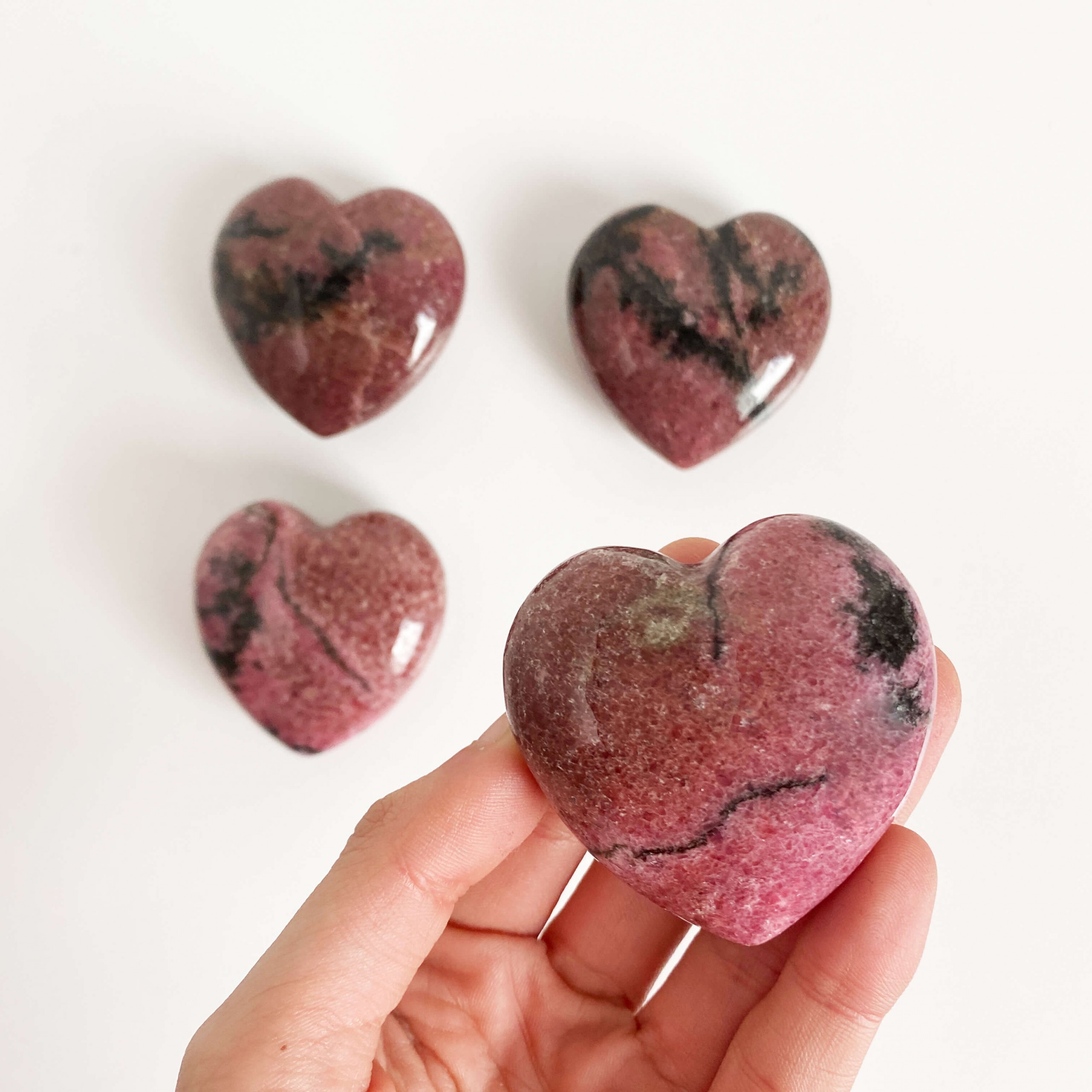 Corazón de rodonita