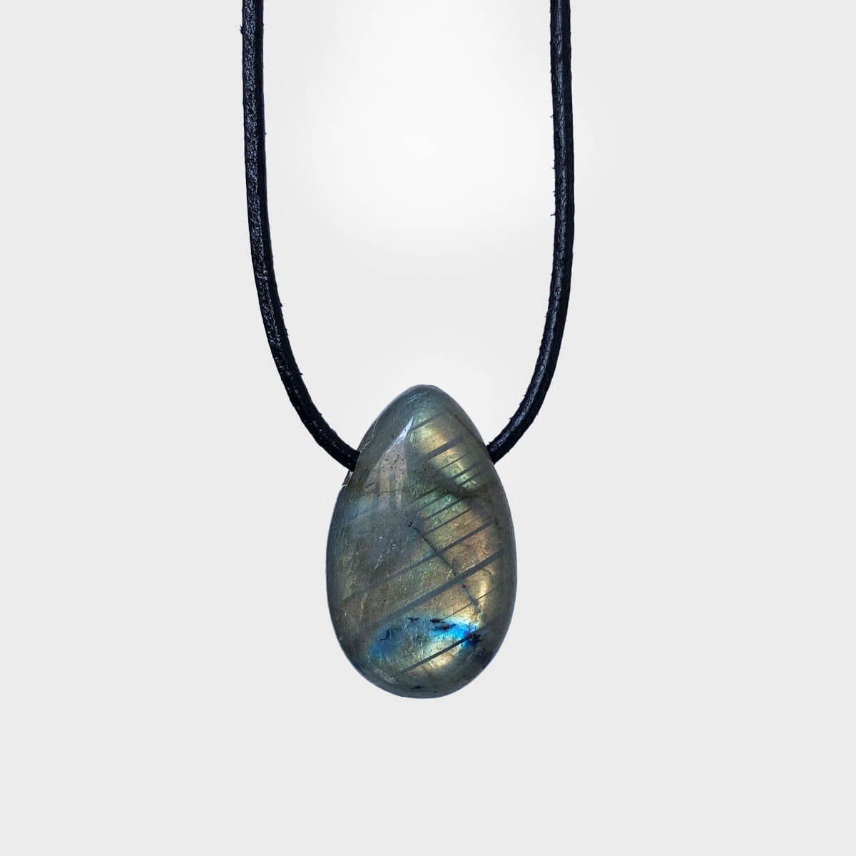 colgante de labradorita