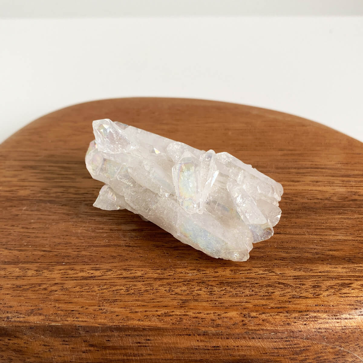 drusa de cuarzo ángel aura