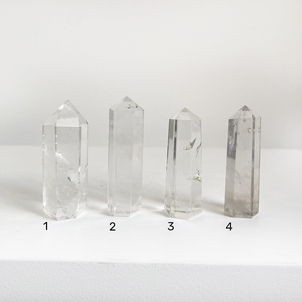 punta de cuarzo cristal alargada 1