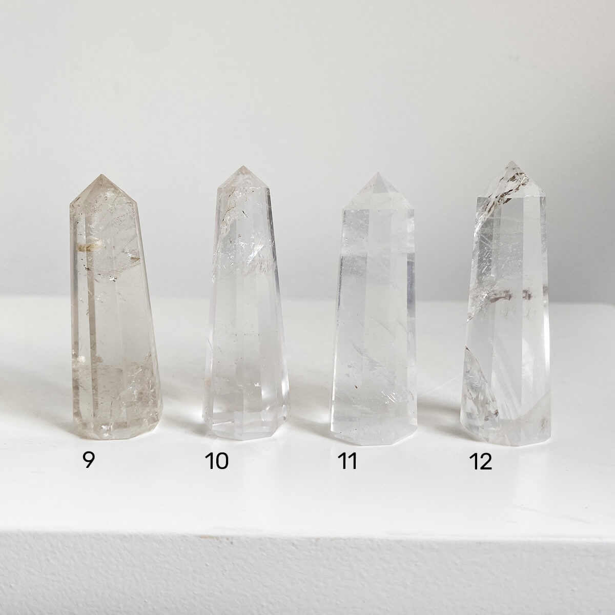 punta de cuarzo cristal alargada 3