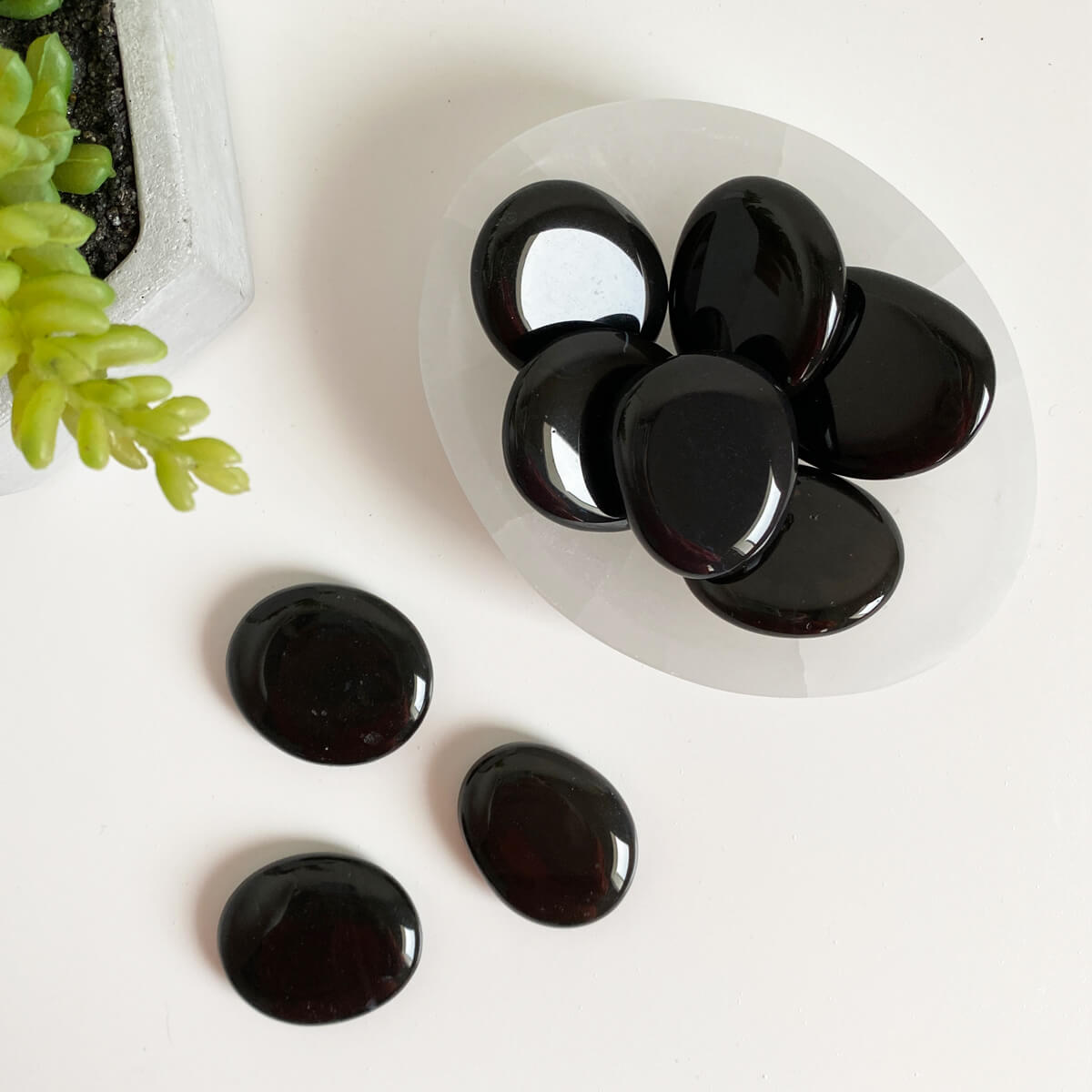 rodado de ónix plano