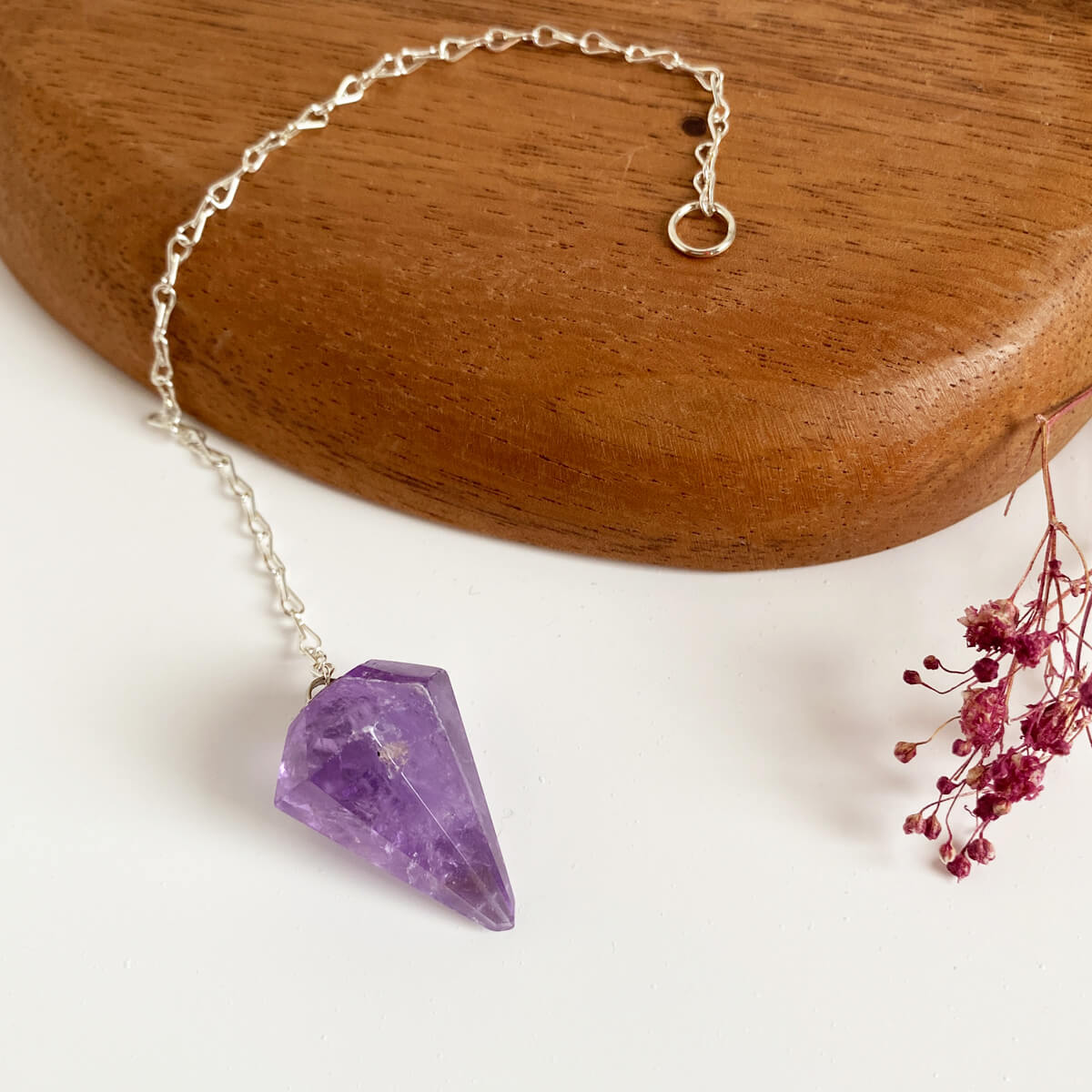 péndulo de ametrino básico