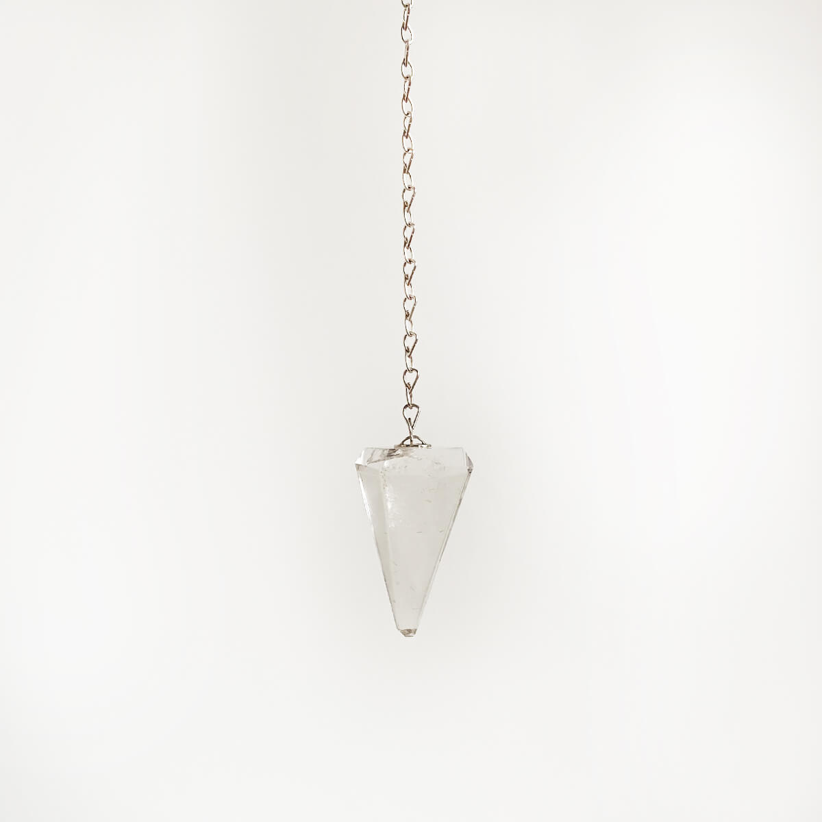 péndulo de cuarzo cristal pequeño