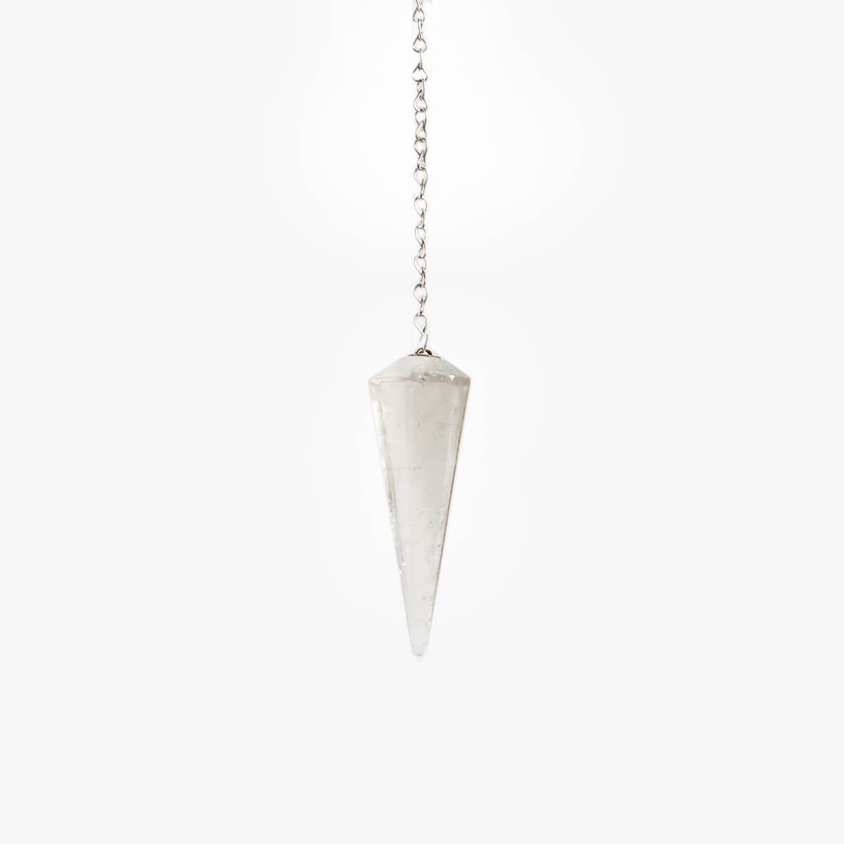 péndulo de cuarzo cristal