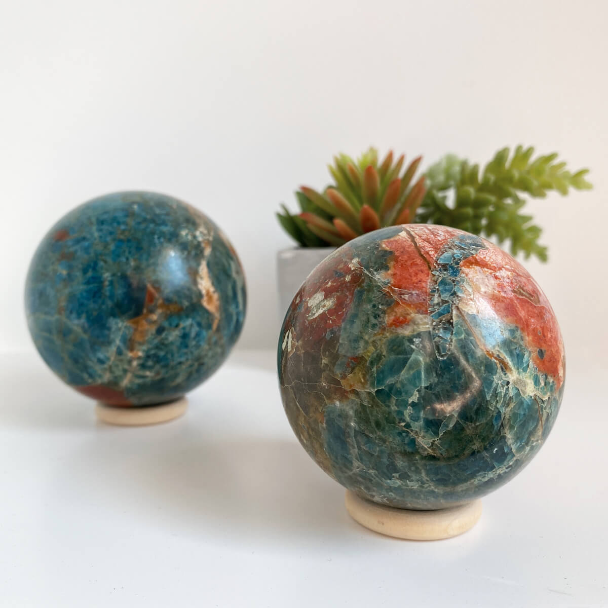 esfera de apatito con jaspe