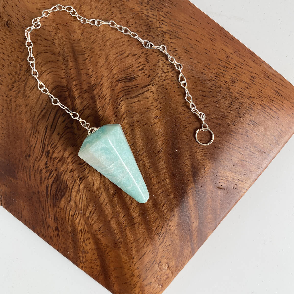 péndulo de amazonita básico 2