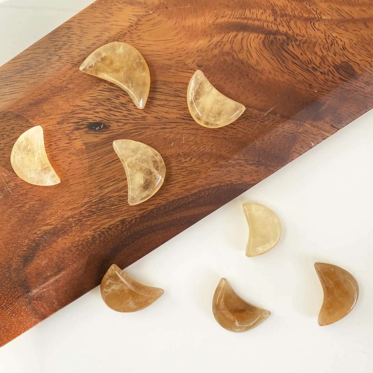 media luna de citrino