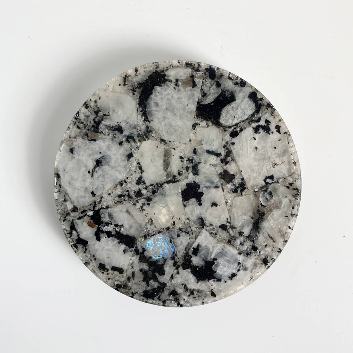 placa de piedra luna