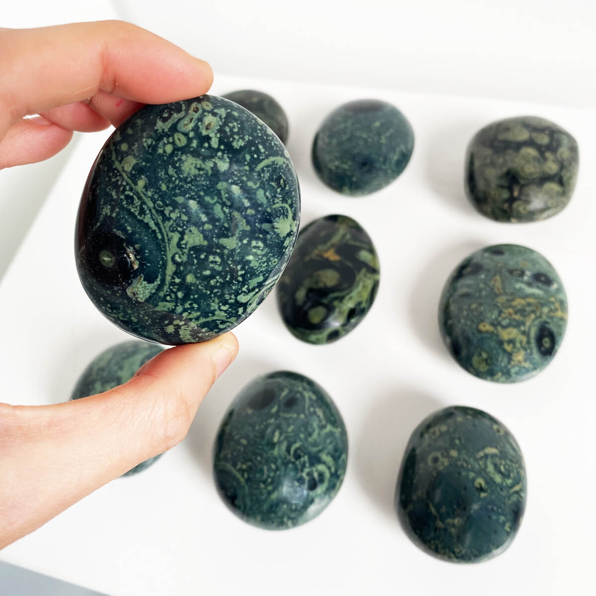 Rodado de jaspe kambaba