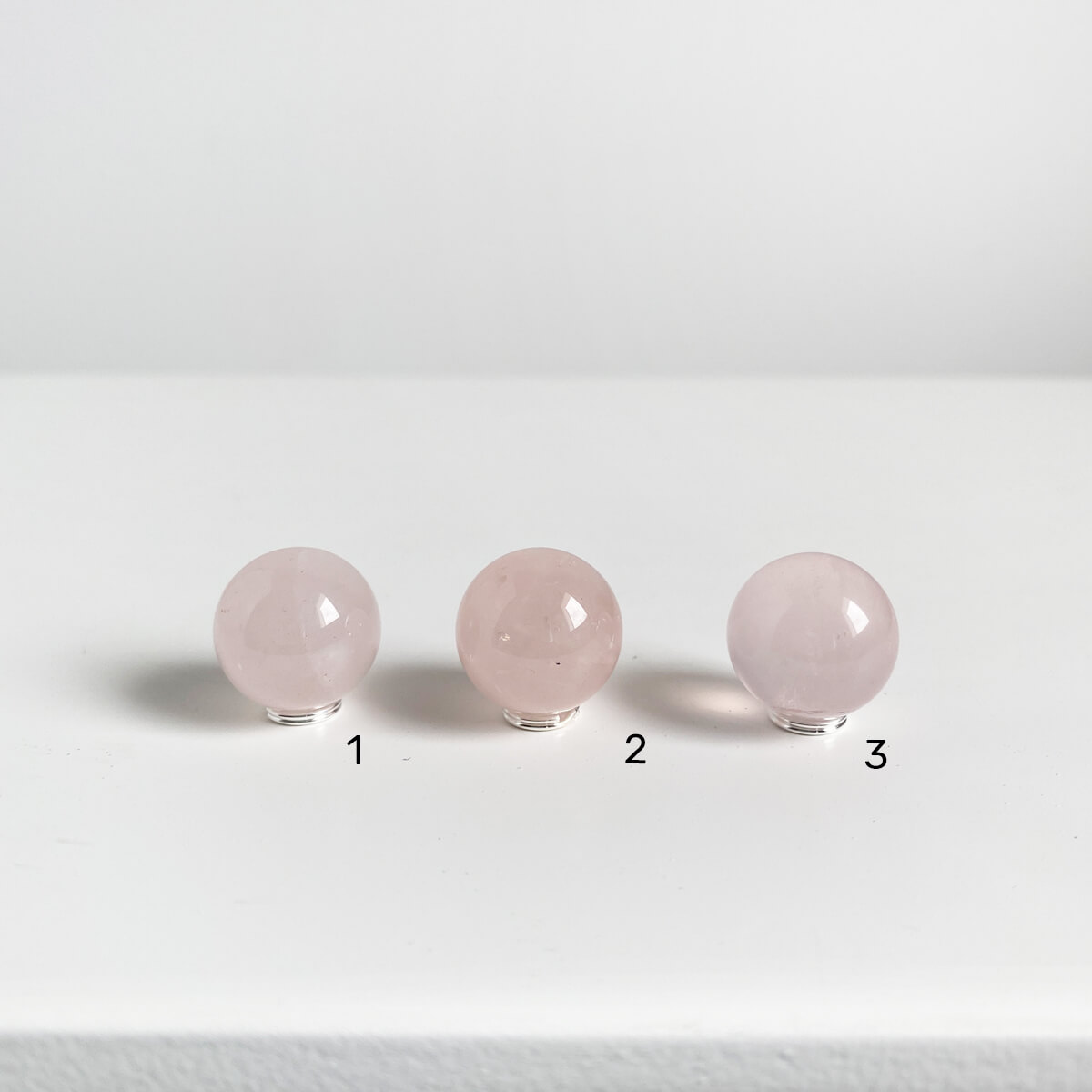 esfera cuarzo rosa 1