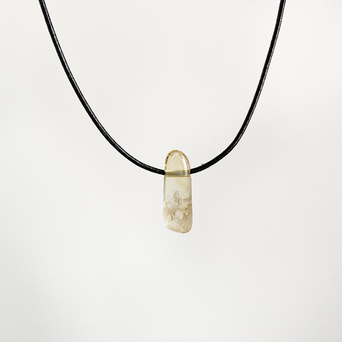 colgante de citrino natural