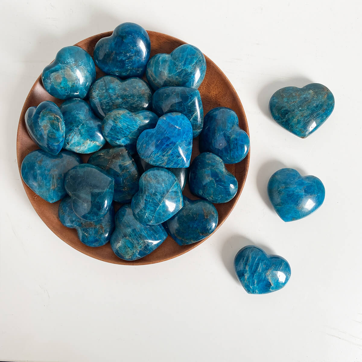 apatito en forma de corazón