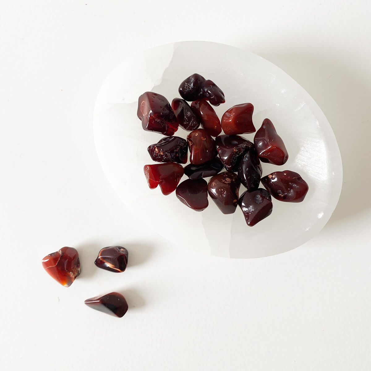 rodado de ópalo fuego