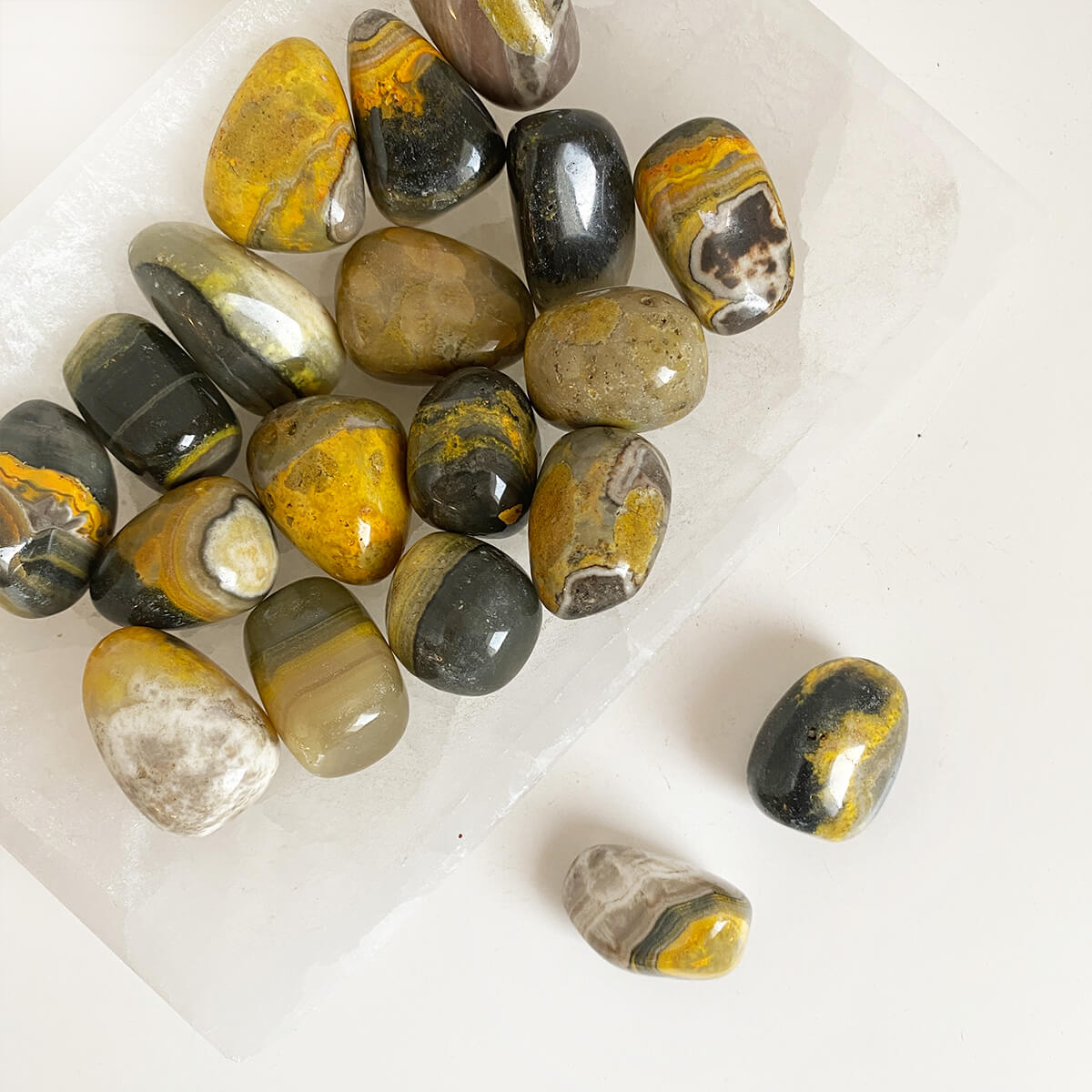 rodado de jaspe abejorro