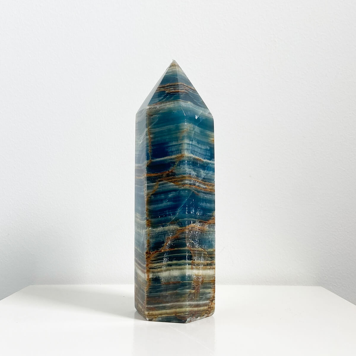 punta de ónix cielo