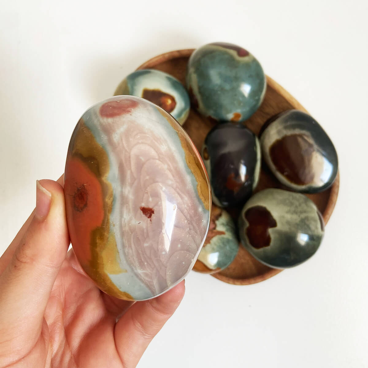 rodado de jaspe policromo