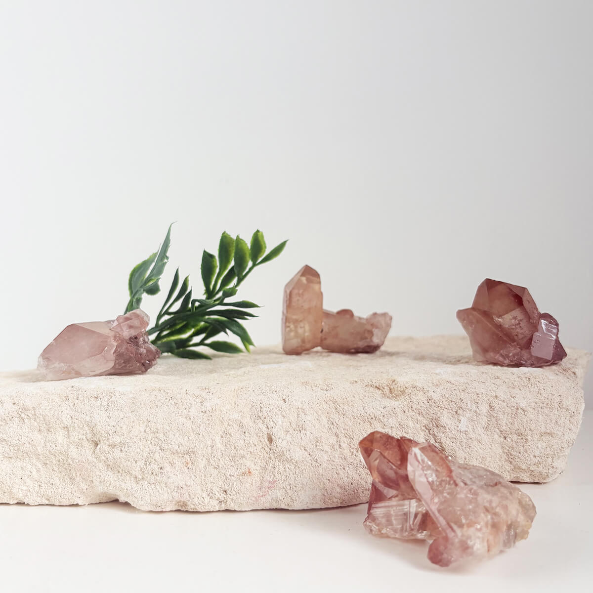 drusa de cuarzo mandarina pequeña