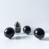 esfera de turmalina negra
